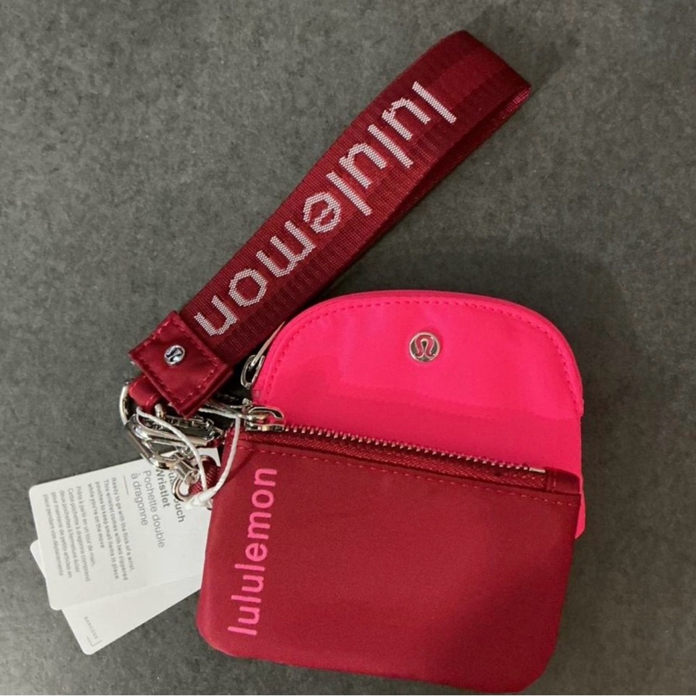 lululemon athletica Pink and Red Women's Bag